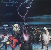 Black Sabbath : Live Evil. Album Cover
