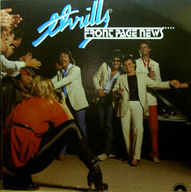 Thrills : Front Page News. Album Cover