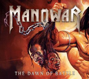 Manowar : The Dawn Of Battle. Album Cover